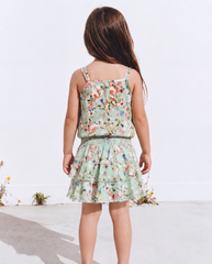 Girl floral top