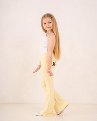 Girl star flared pants - Venti
