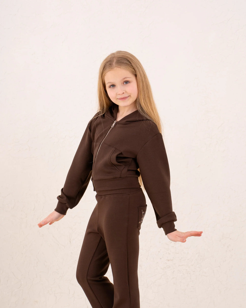 Girl star zip up jacket - Venti