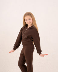 Girl star zip up jacket