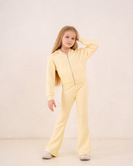 Girl star flared pants