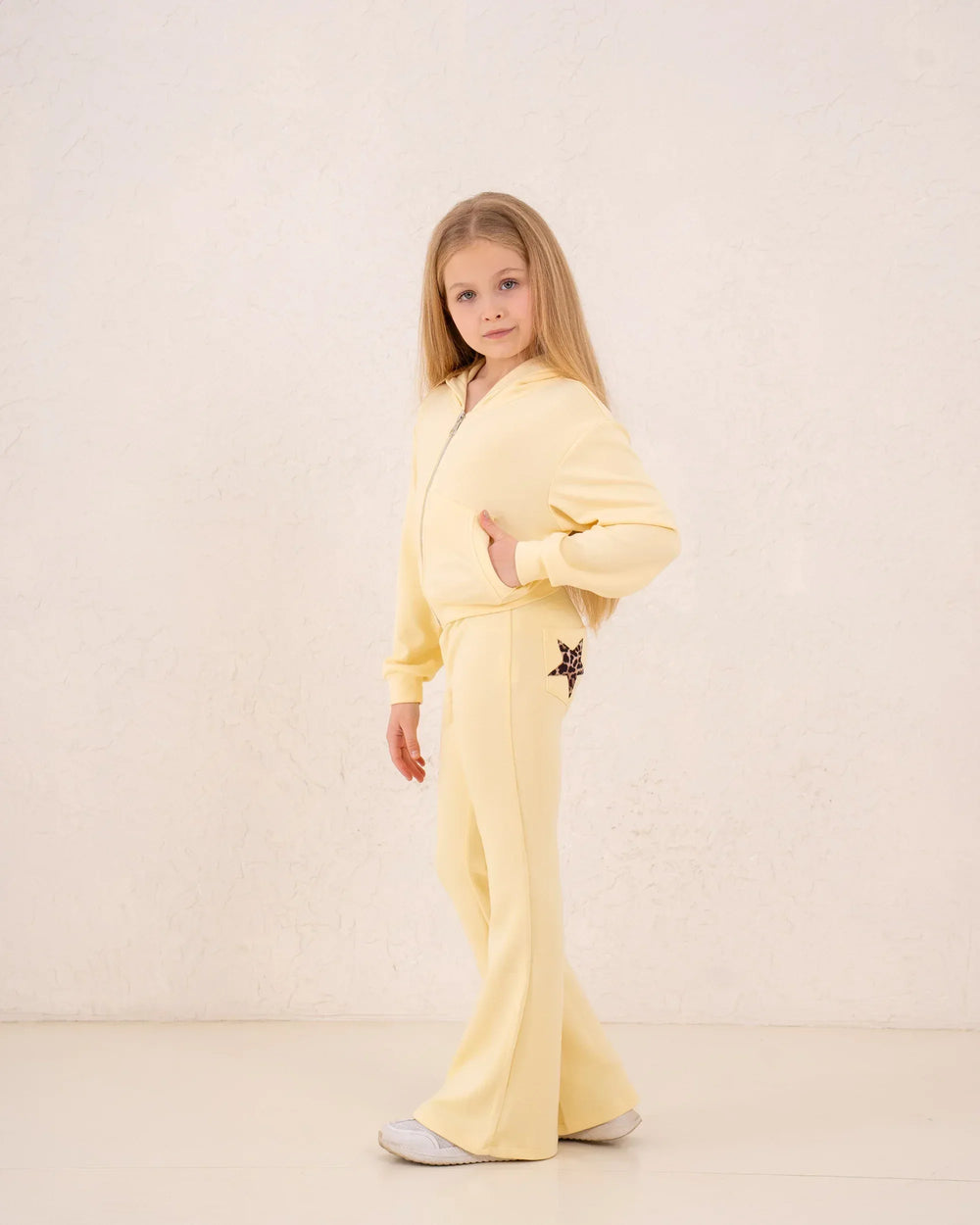 Girl star zip up jacket - Venti