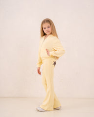 Girl star flared pants