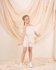 Girl crushed jumpsuit