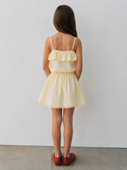 Girl high low jumpsuit