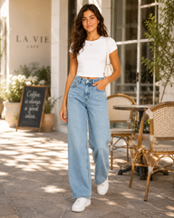 Teens straight leg denim