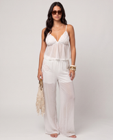Teens halter crochet top
