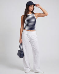 Teens Minimalist Marine Tank Top