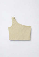 Essential One-Shoulder Ribbed Top