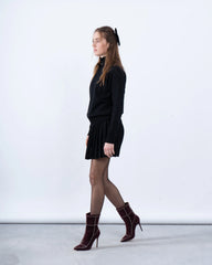 Knit Pleated Skirt - Venti