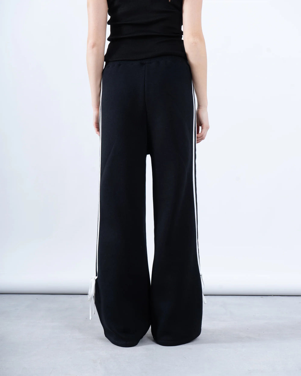Wide-Leg Track Pants With Side Tape - Venti