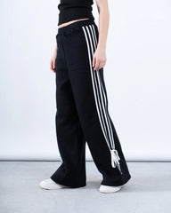 Wide-Leg Track Pants With Side Tape - Venti