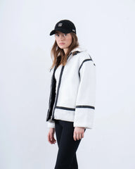 Women teddy zip up jacket - Venti