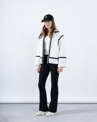 Women teddy zip up jacket - Venti