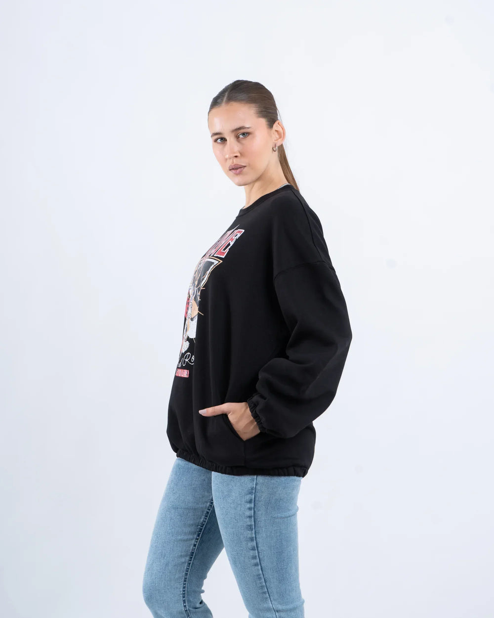 Oversized Graphic Hoodie - Venti