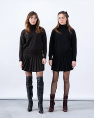Knit High-Neck Pullover - Venti