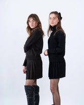 Knit High-Neck Pullover - Venti