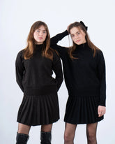 Knit High-Neck Pullover - Venti