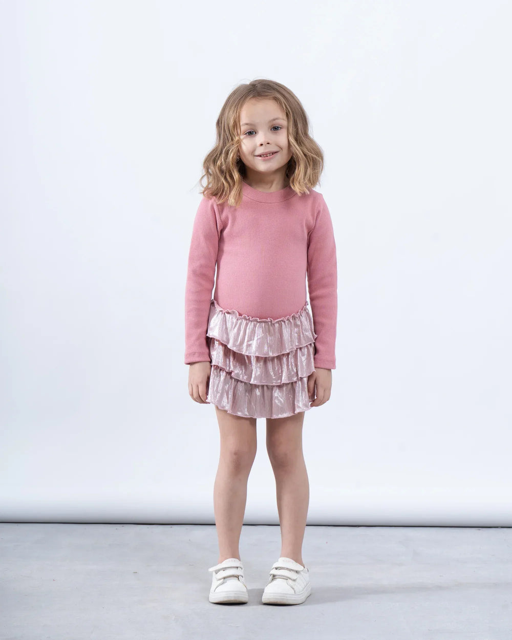 Girl ruffle dress - Venti