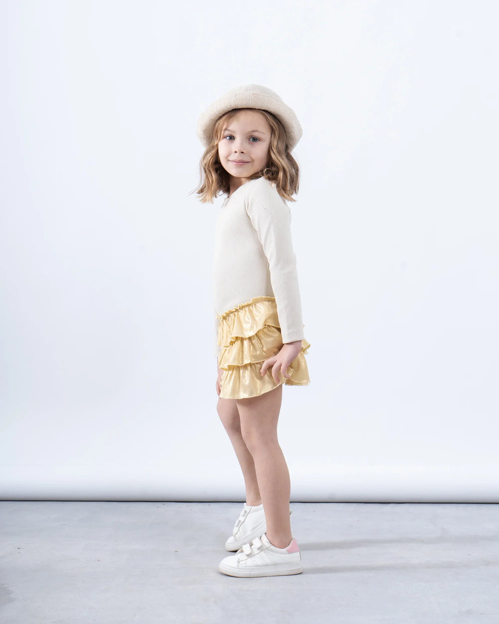 Girl ruffle dress - Venti