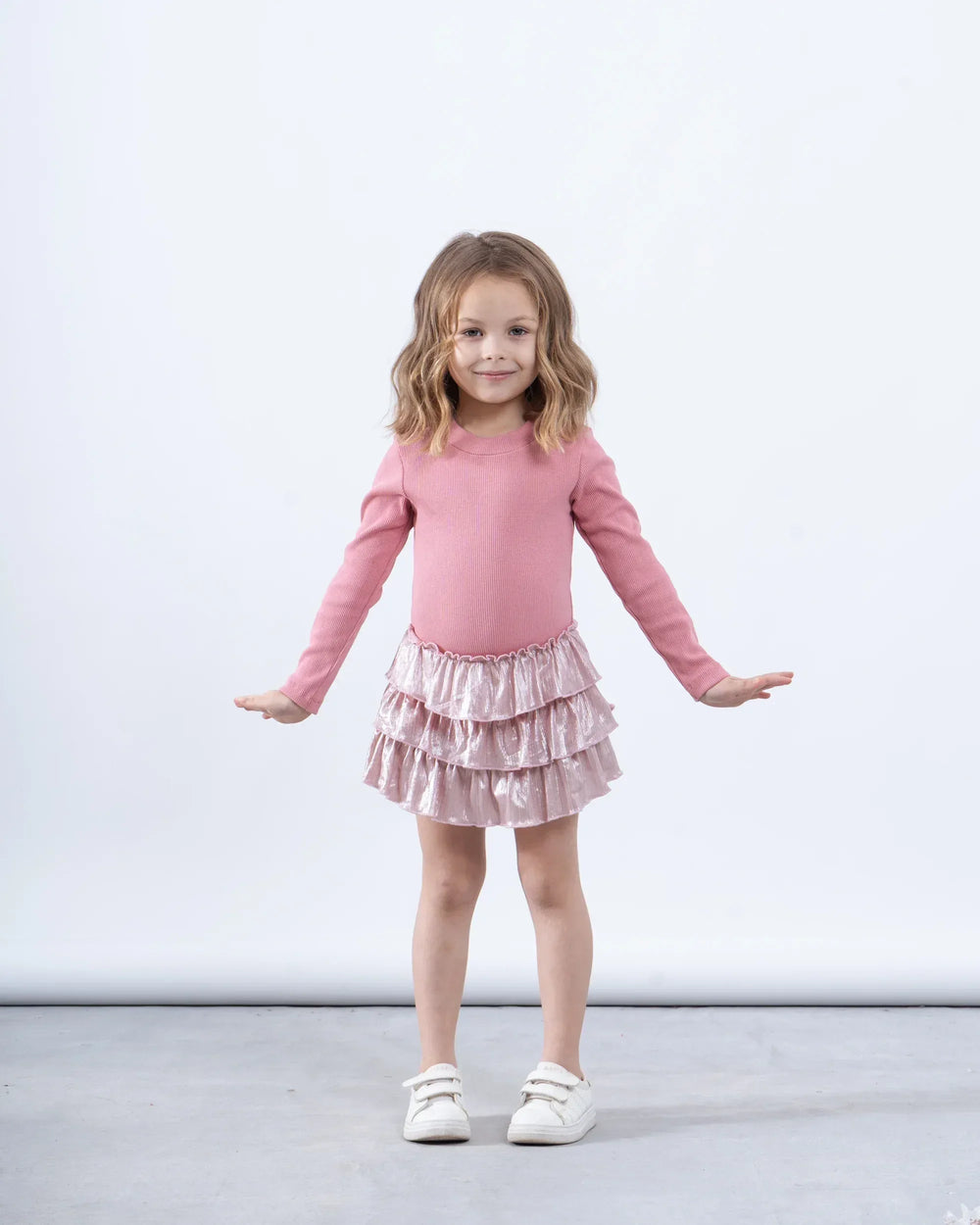 Girl ruffle dress - Venti