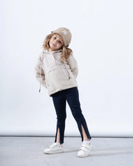 Cable-Knit & Sherpa Oversized Hoodie - Venti