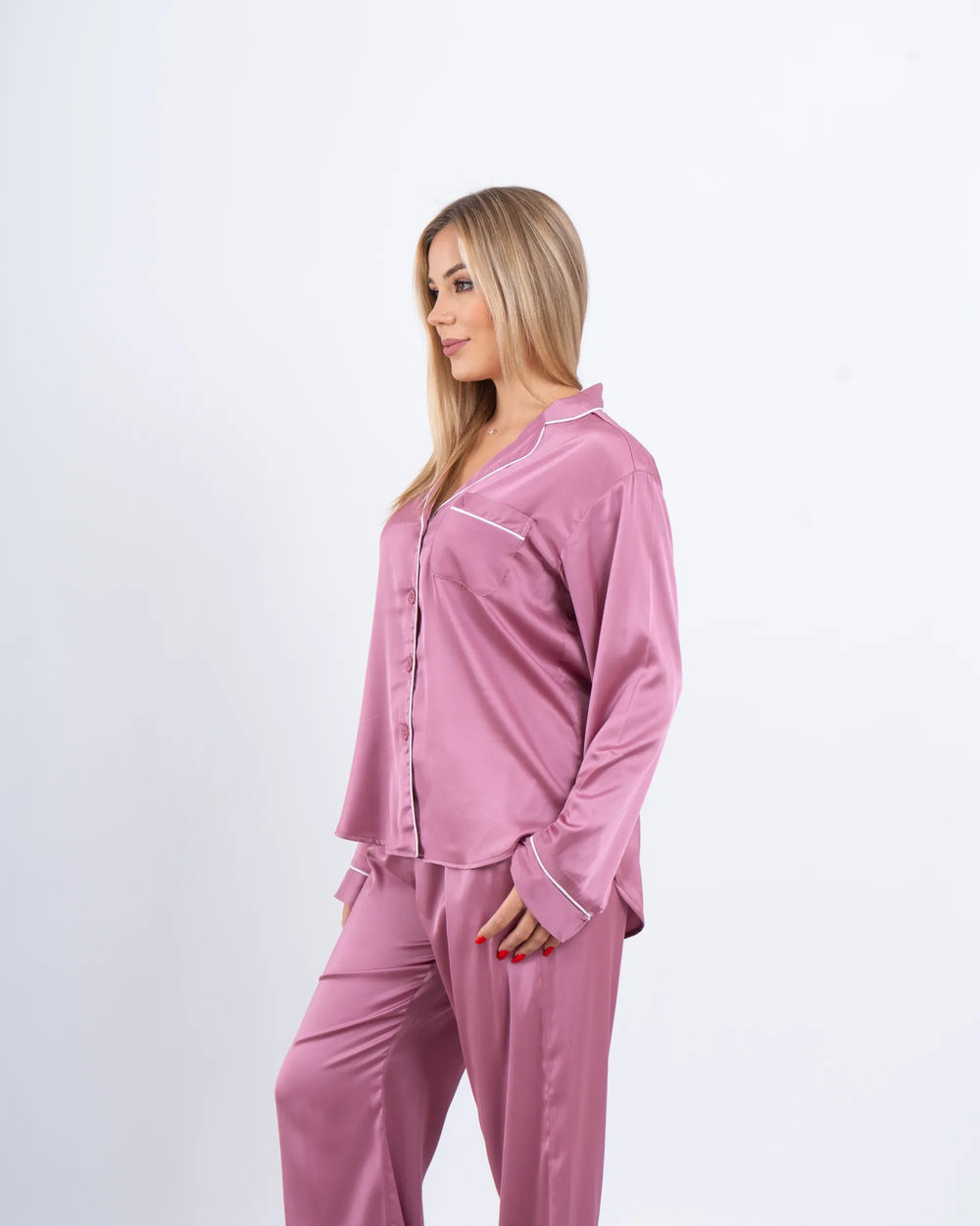 Satin Pajama Set - Venti