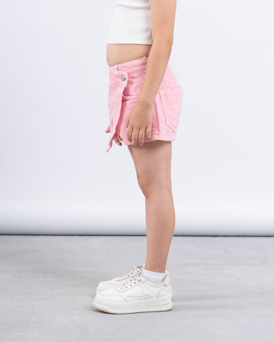 Denim Washed Skort
