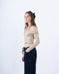 Fitted Draped Top - Venti