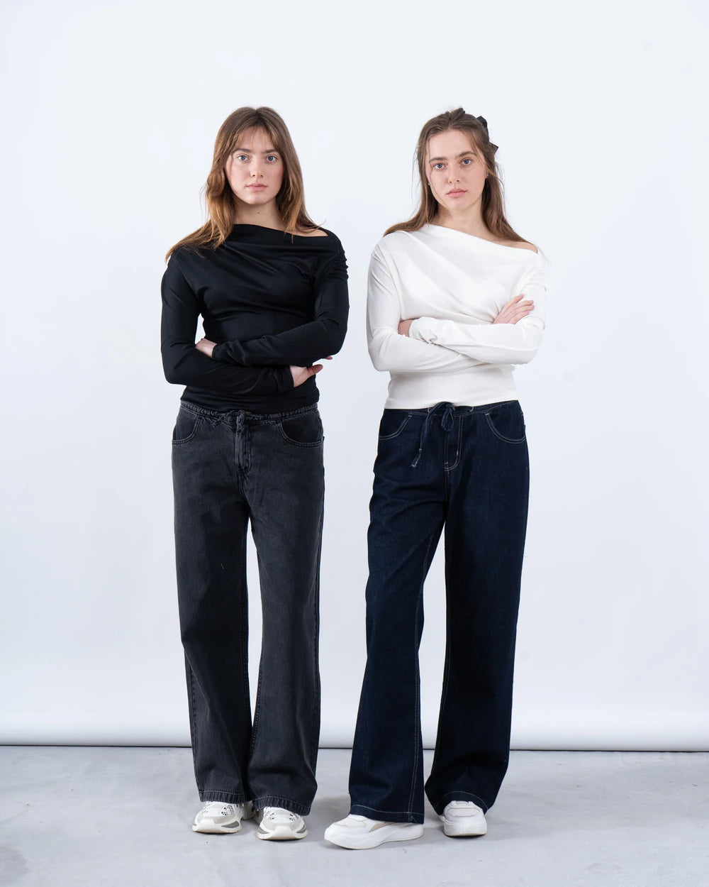 Fitted Draped Top - Venti