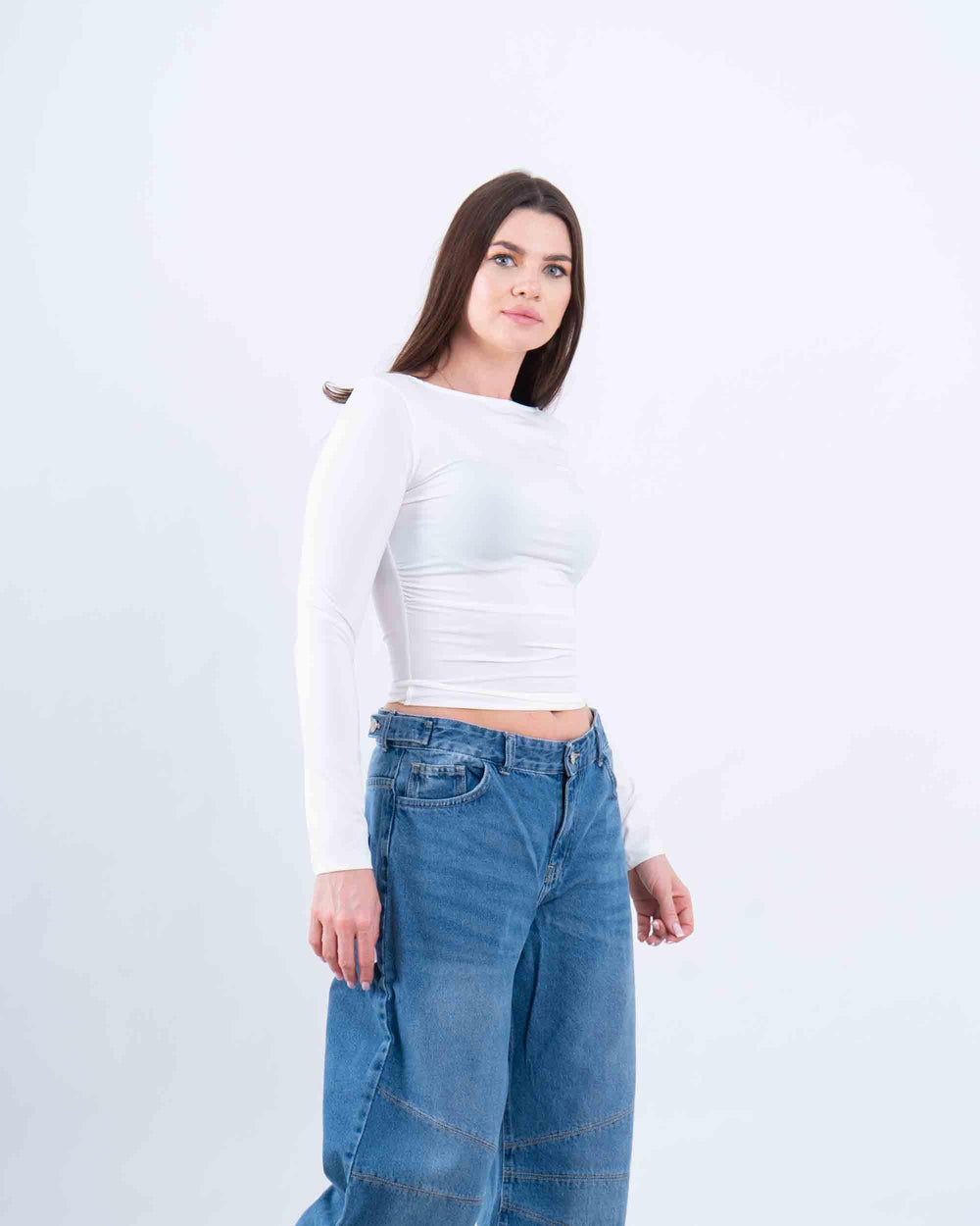 Off-Shoulder Draped Top - Venti