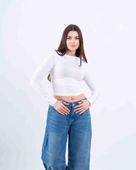 Off-Shoulder Draped Top - Venti