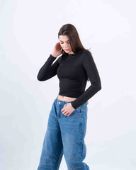 Off-Shoulder Draped Top
