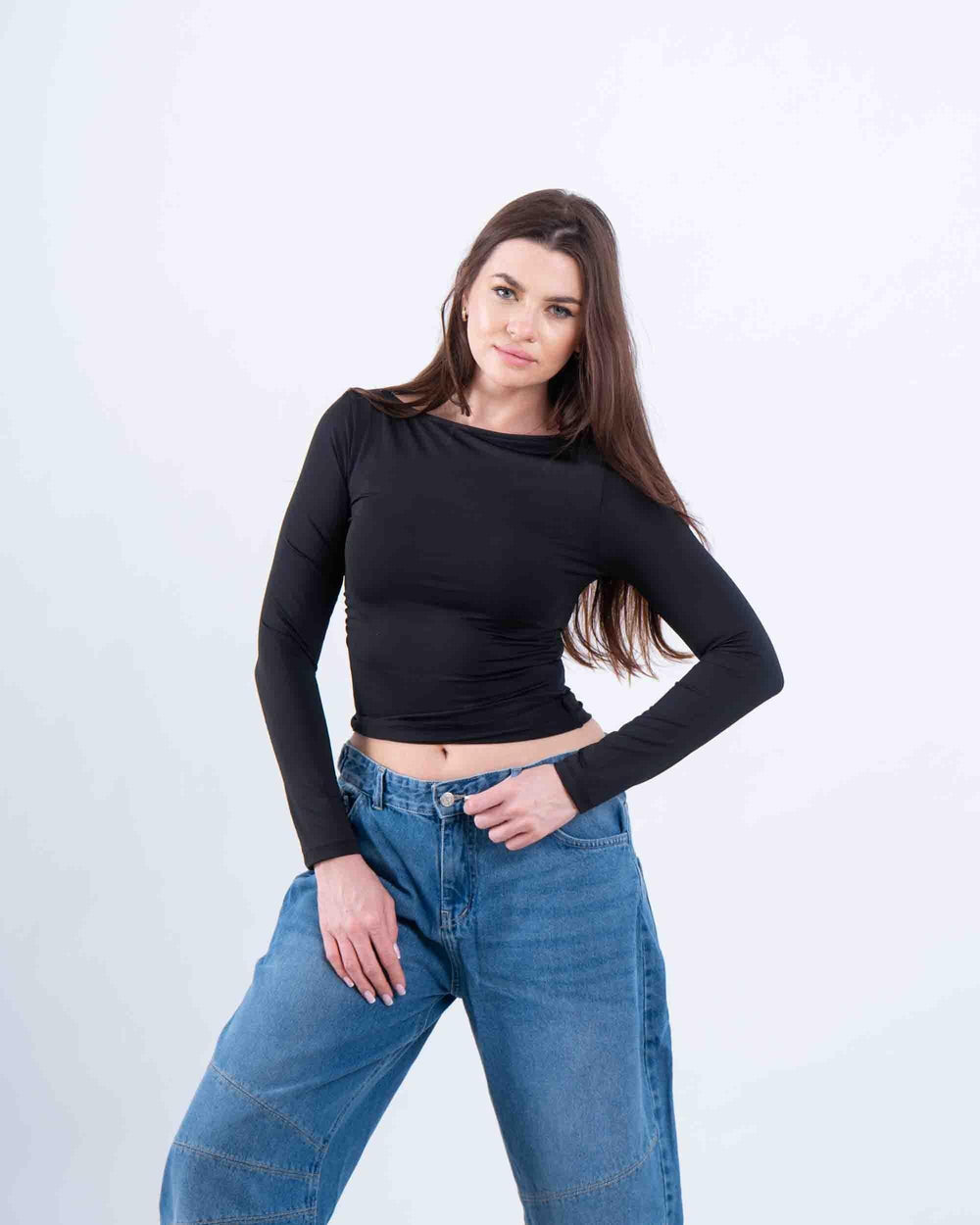 Off-Shoulder Draped Top - Venti