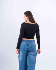 Off-Shoulder Draped Top - Venti