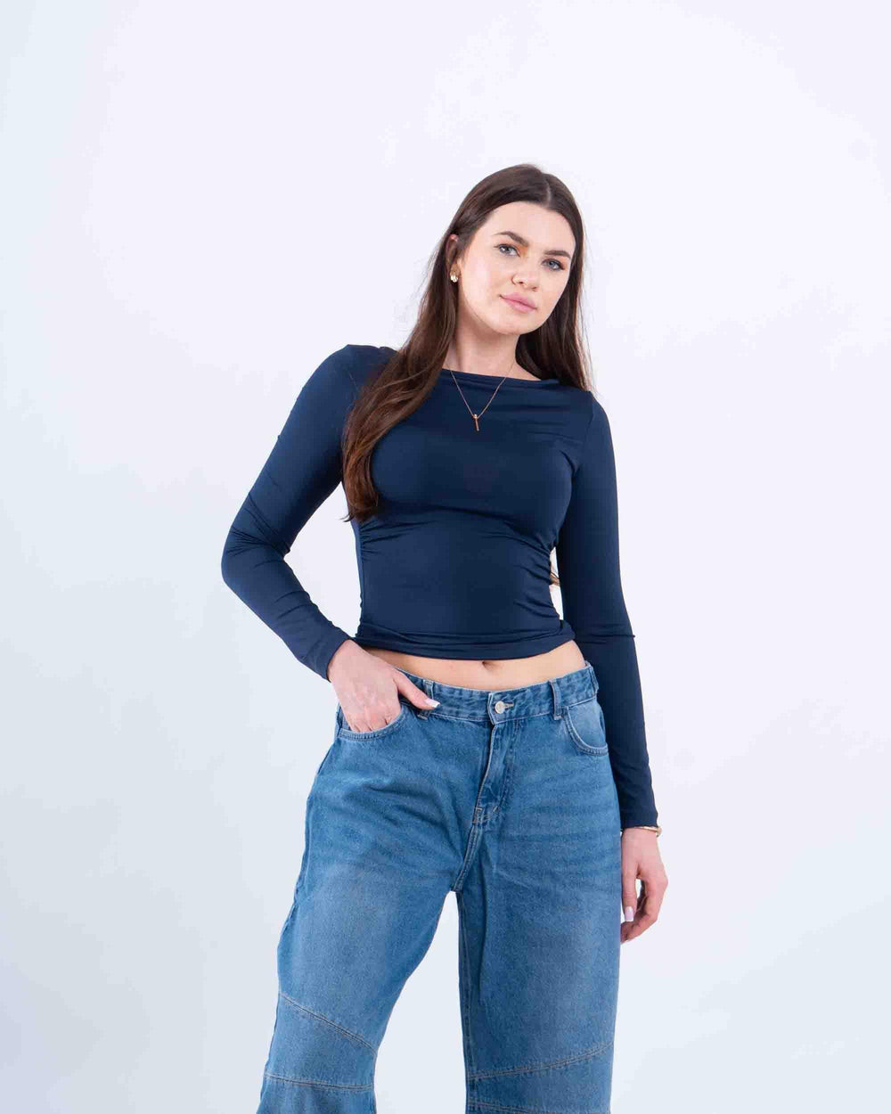 Off-Shoulder Draped Top - Venti