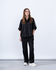Satin Relaxed-Fit Shirt