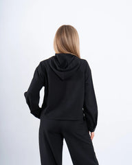 Stone Embellished Hooded Shirt - Venti