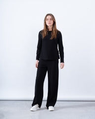 Crinkled Side-Tie Top