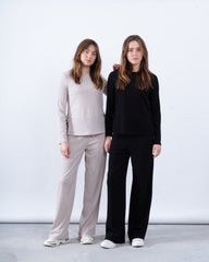 Crinkled Side-Tie Top