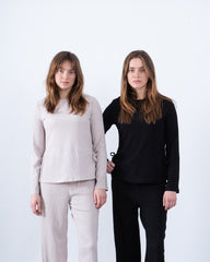 Crinkled Side-Tie Top