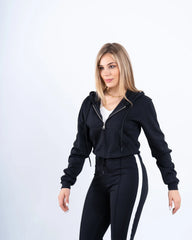 Stripe Zip-Up Hoodie - Venti