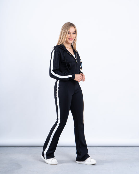 Stripe Flare Pants