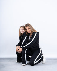 Stripe Zip-Up Hoodie