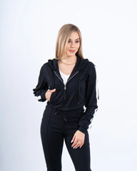 Stripe Zip-Up Hoodie - Venti