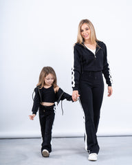 Stripe Zip-Up Hoodie