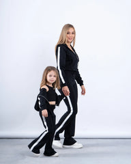 Stripe Zip-Up Hoodie - Venti