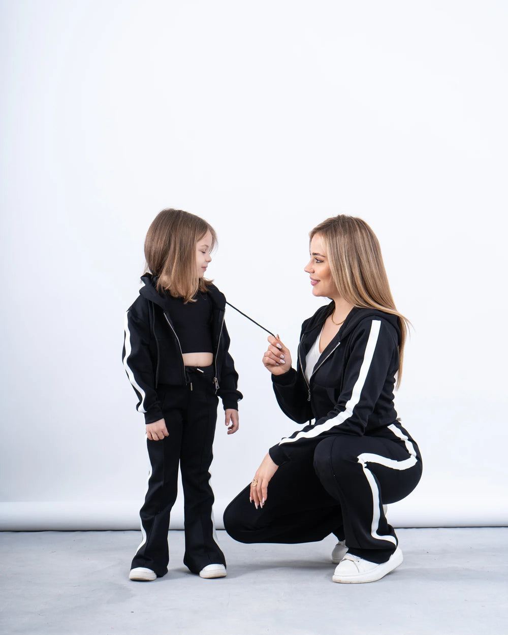 Stripe Zip-Up Hoodie - Venti