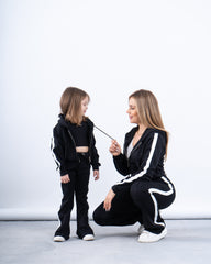 Stripe Zip-Up Hoodie