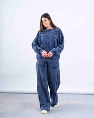 Acid Wash Oversized Sweatshirt - Venti